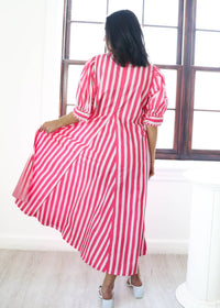 Vero Alfie - Striped Doll Dress