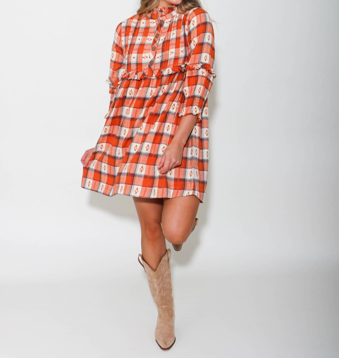 Ivy Jane - Go Easy Plaid Dress