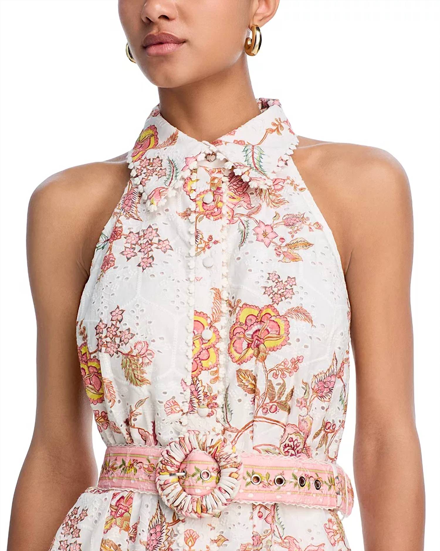 Hemant & Nandita - Blossom Eyelet Maxi Dress