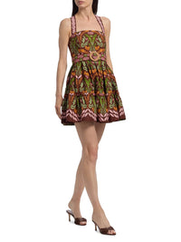 Cara Cara Julietta Mini Dress in brown - women's dress - view 4