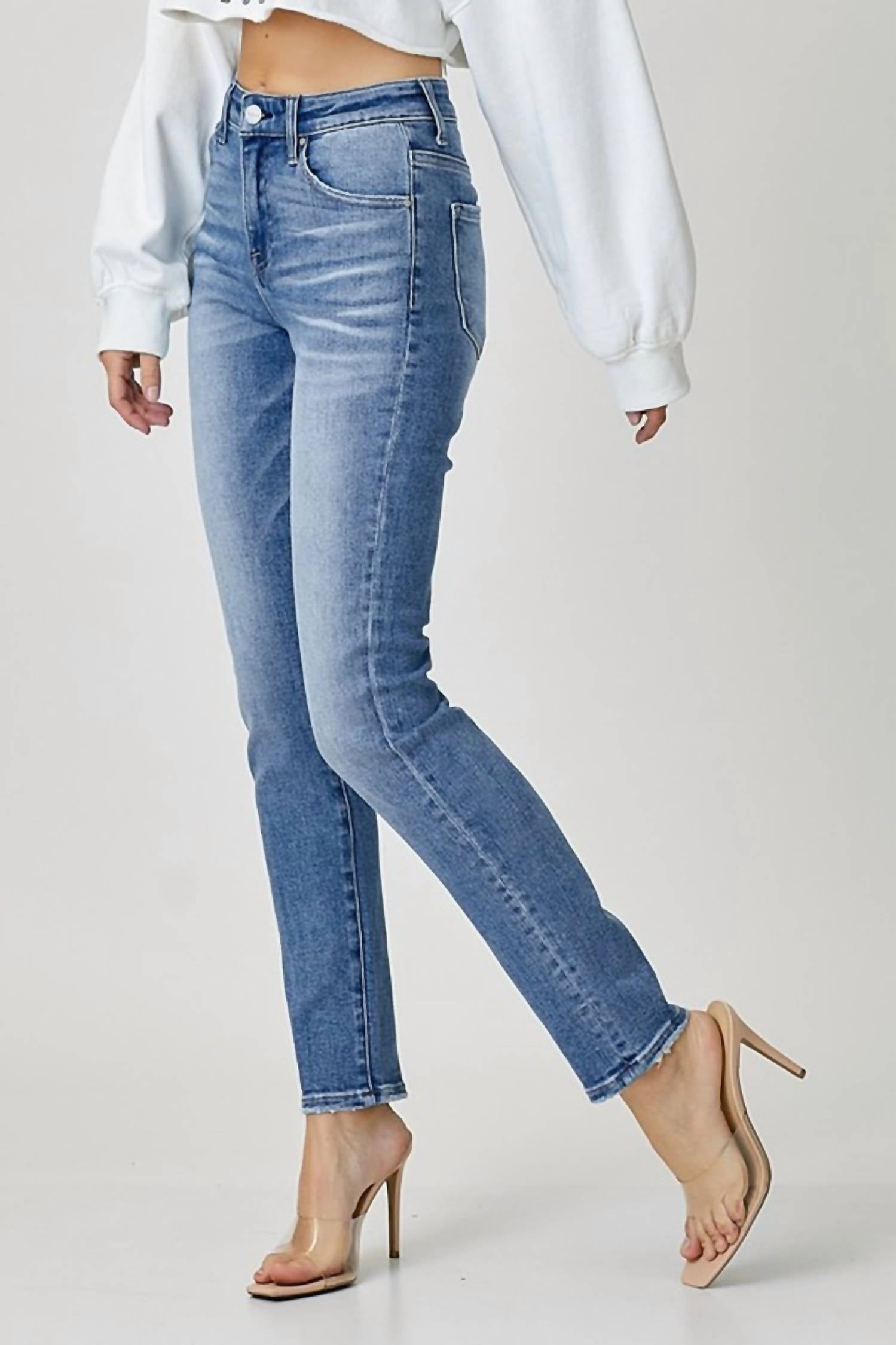 Risen - Mid Rise Skinny Jean