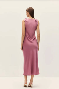Elodie - Belle Satin Midi Dress