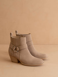 Oasis Society - Women's Caleb Paneled Moto Bootie