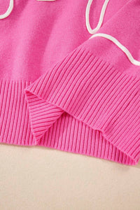 Aapparella - FLOWER BOW SWEATER