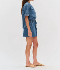 Six/Fifty - Emma Denim Elastic Waist Short