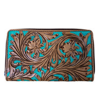 American Darling - Women's Tooled Sip Around Wallet