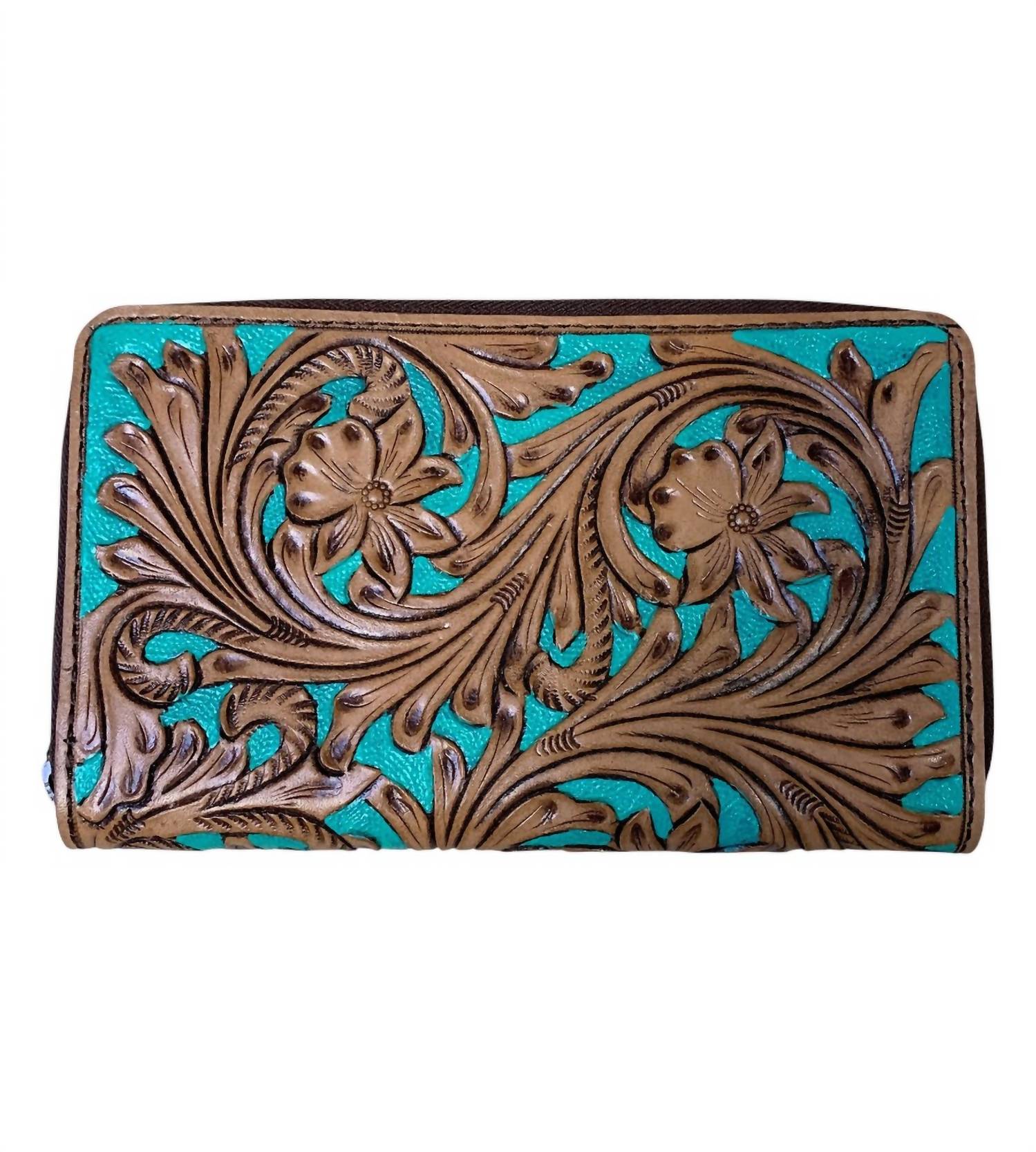 American Darling - Women's Tooled Sip Around Wallet