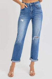 Risen - Ginny High Rise Girlfriend Jeans