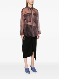 Dorothee Schumacher - Transparent Stripe Blouse