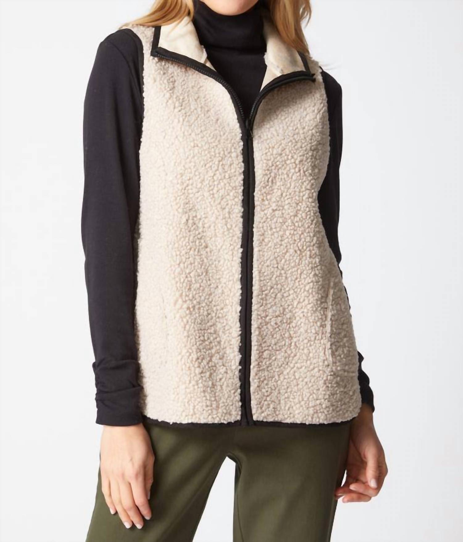 Habitat - Reversible Sherpa Faux Suede Vest