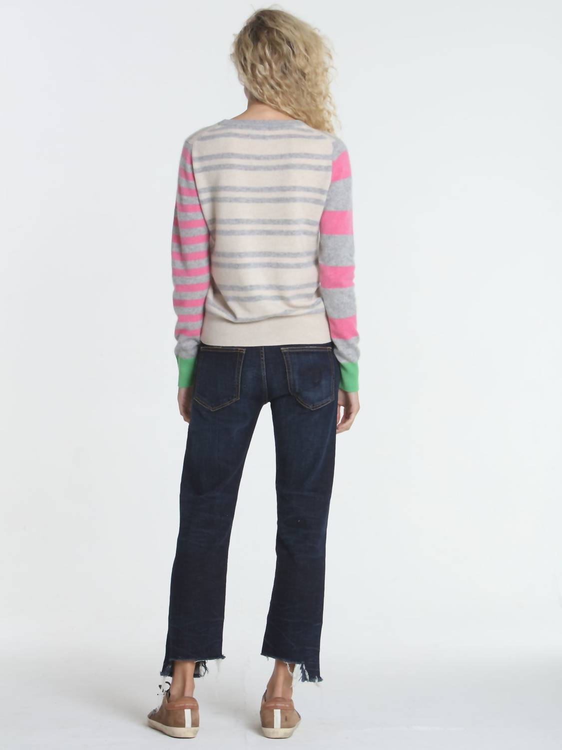 Label+Thread - Women's Jessie Stripe Crew Sweater