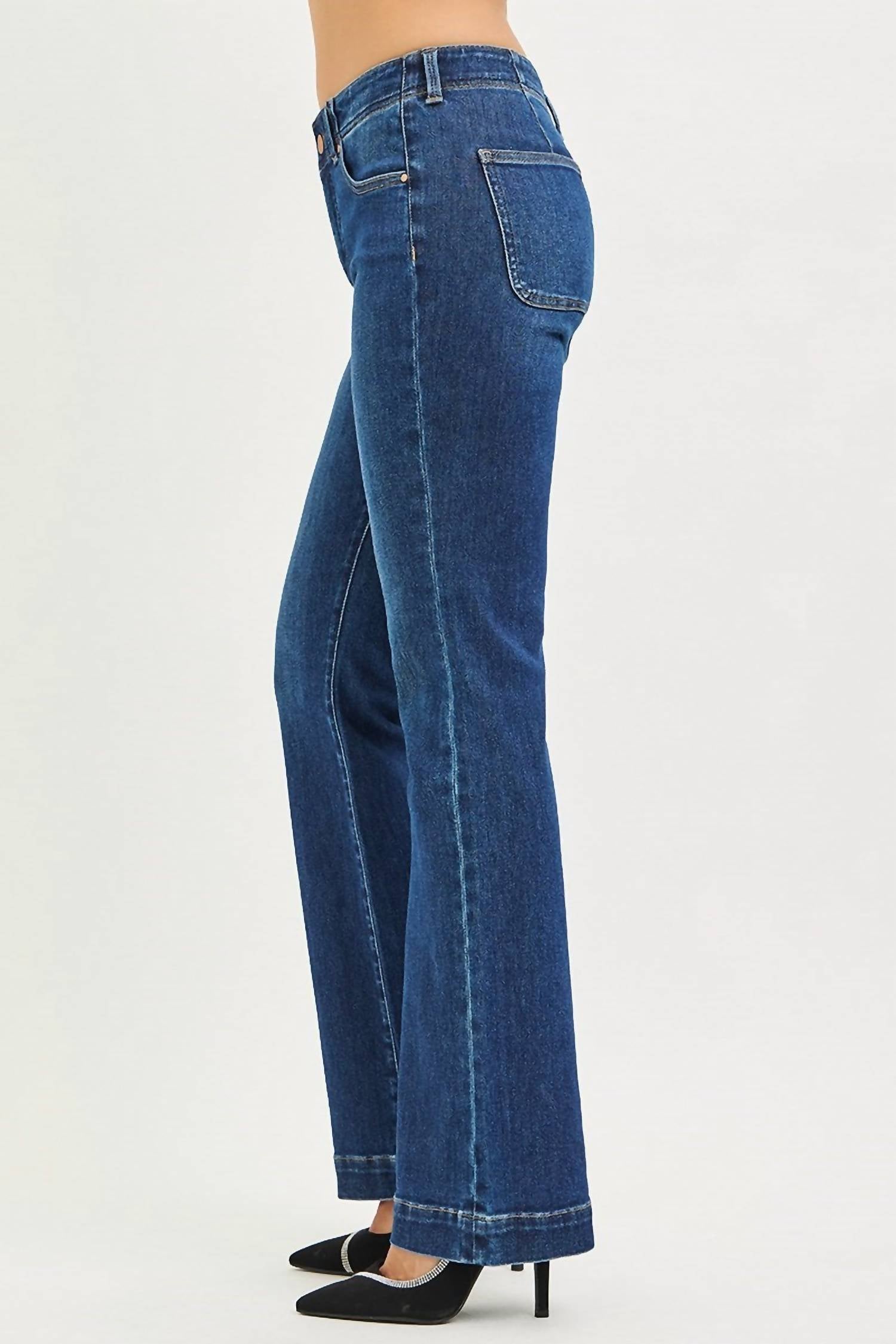 Risen - Women's High Rise Bootcut Jeans