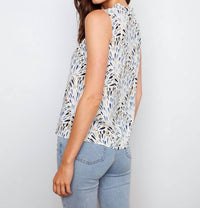 Charlie B - Printed Sleeveless Blouse