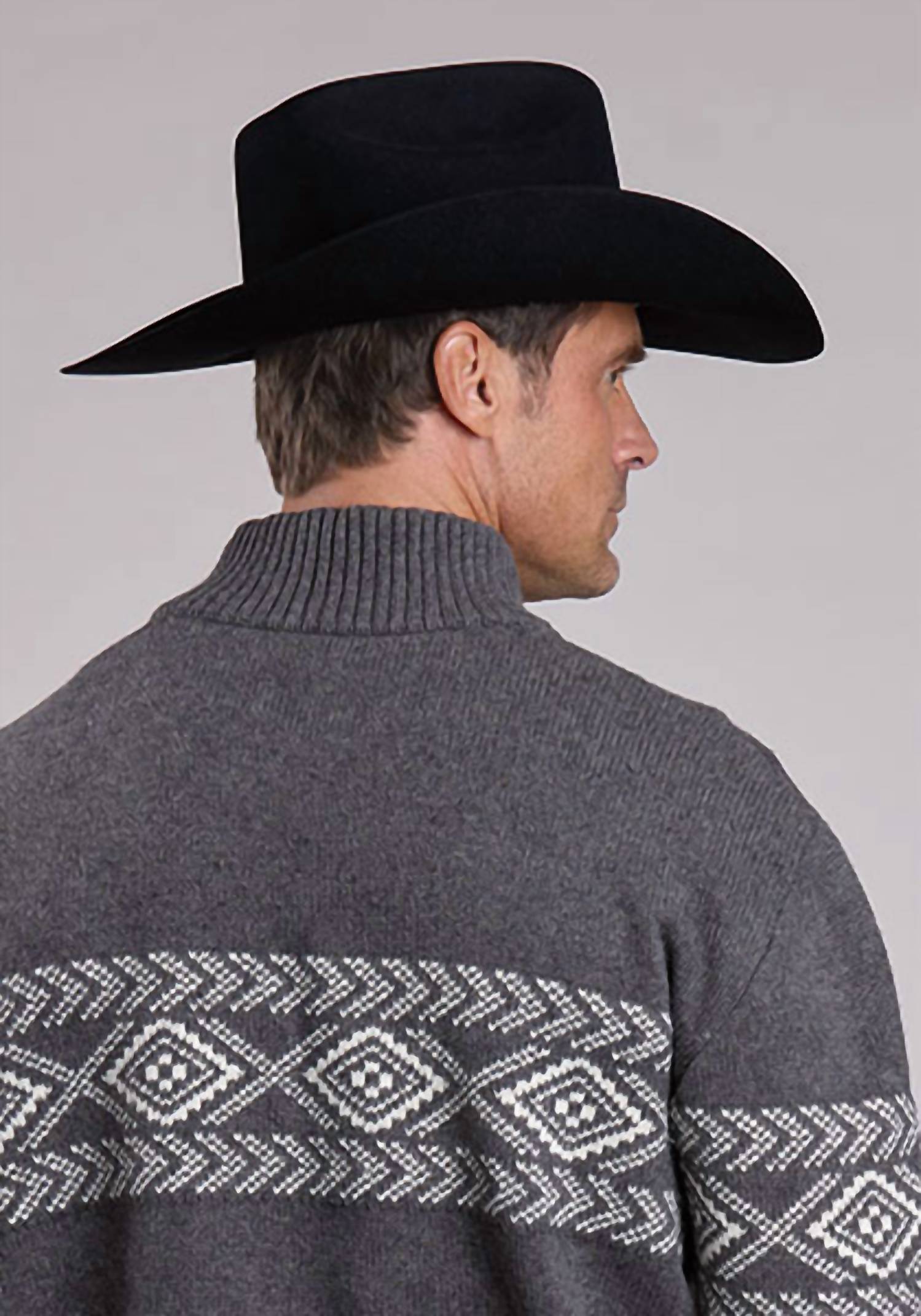Stetson - Men's Western Long Sleeve Sweater