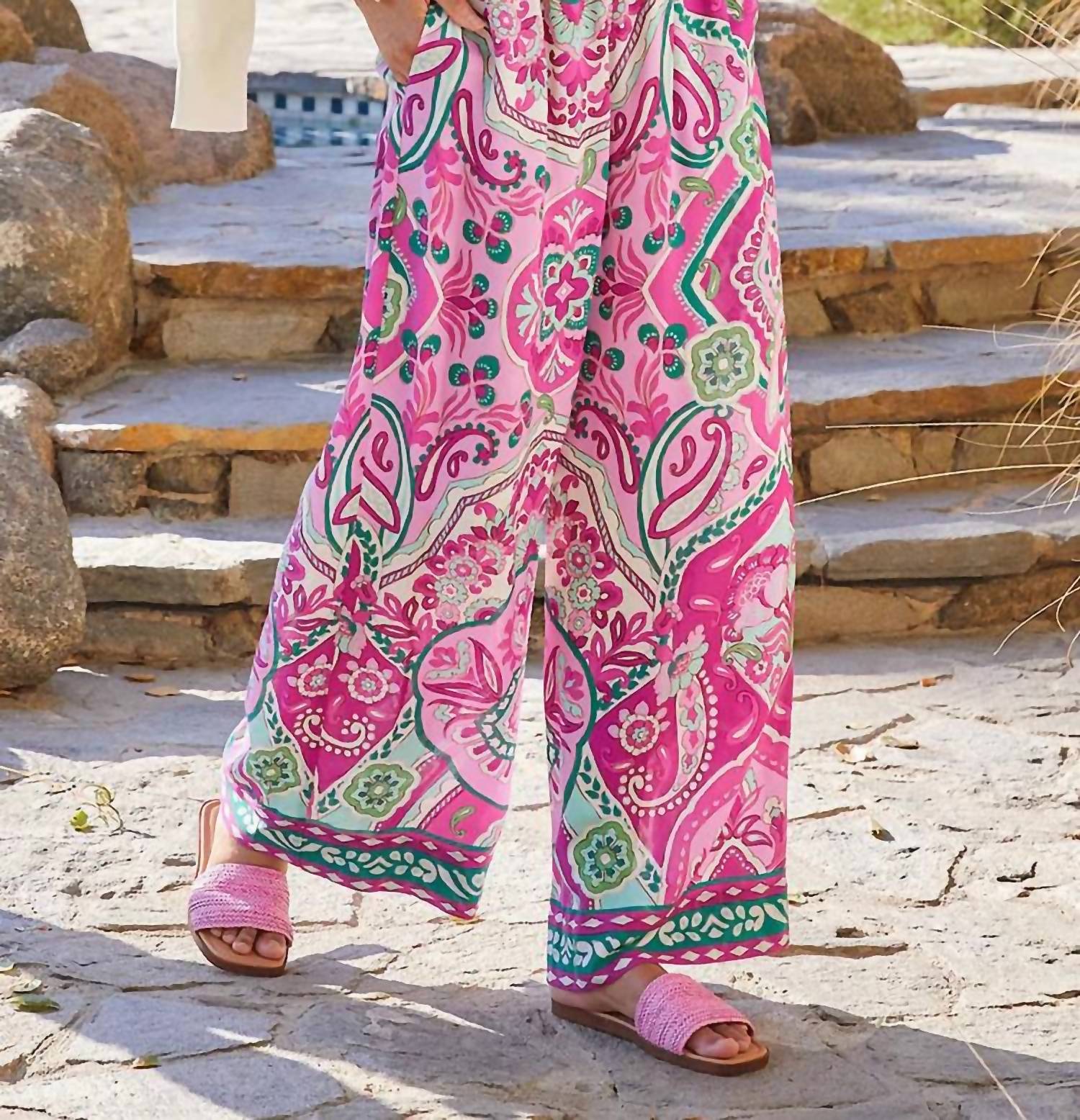 Karen Kane - Wyndy Wide Leg Pants