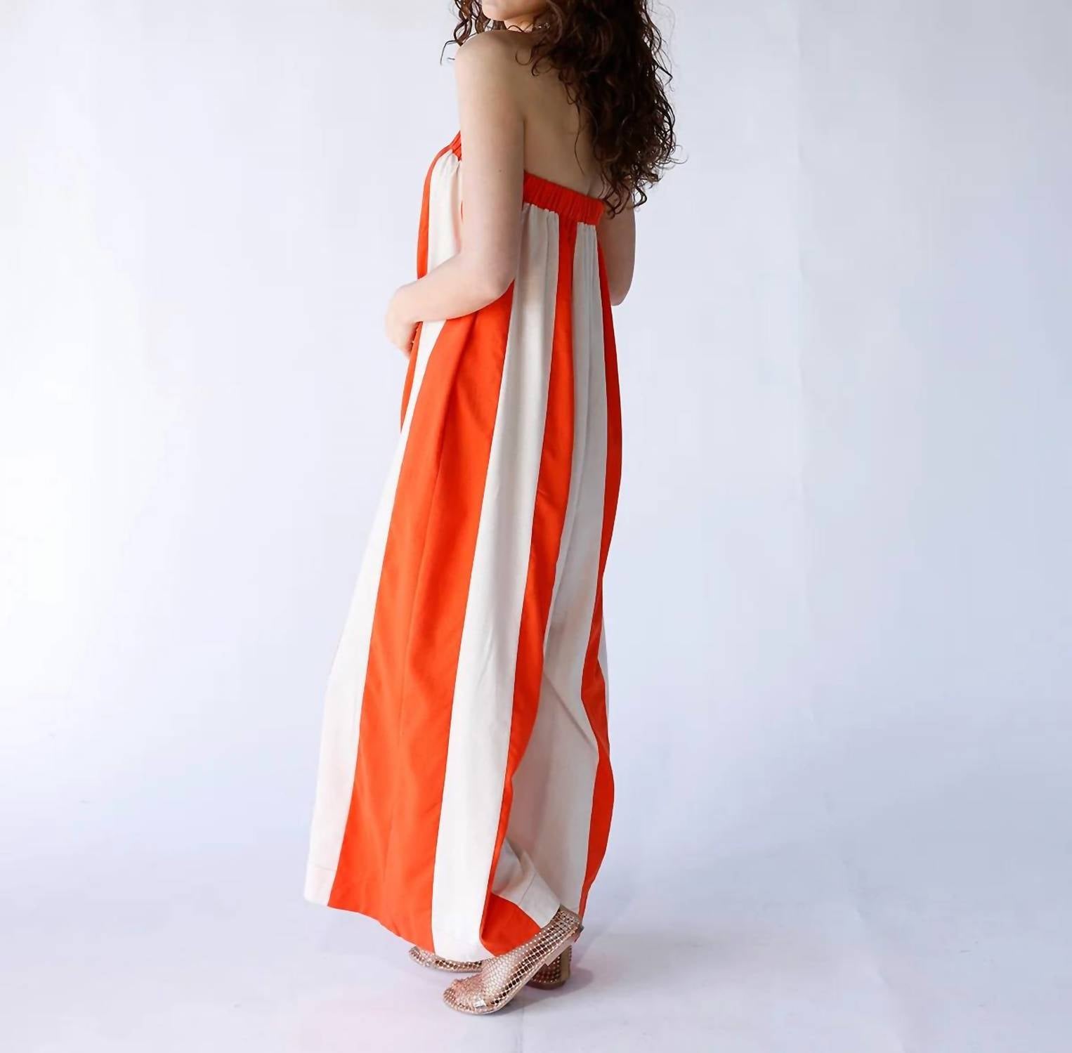 Wishlist - Striped Strapless Jumpsuit