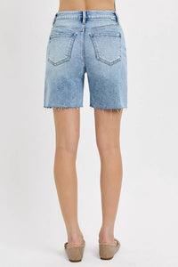 Risen - Tummy Control High Rise Mid Length Shorts