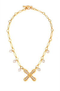 French Kande Women's Roux Necklace in gold - women's jewelry