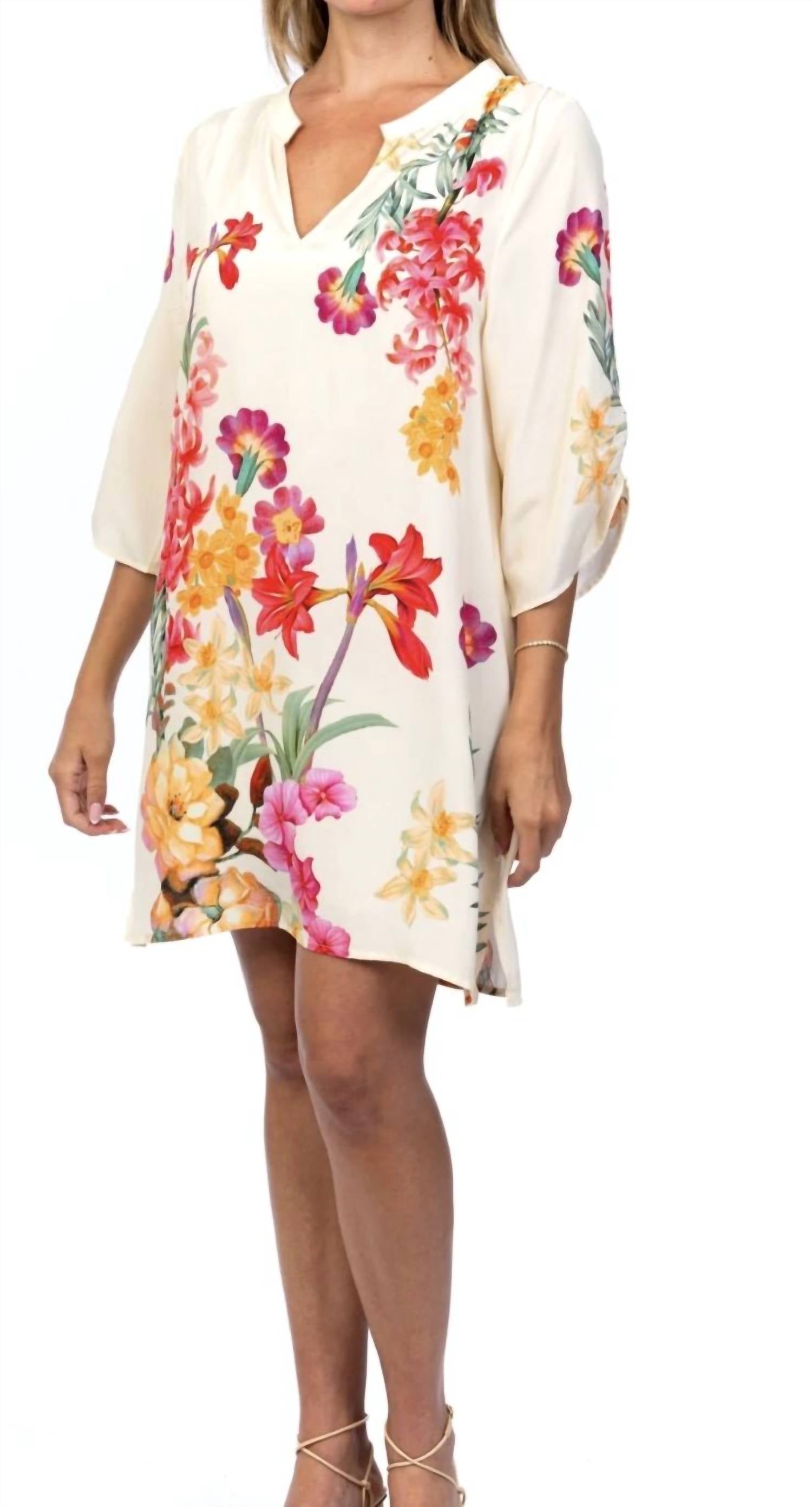 Tolani Wrenly Garden Dress in floral - women's dress