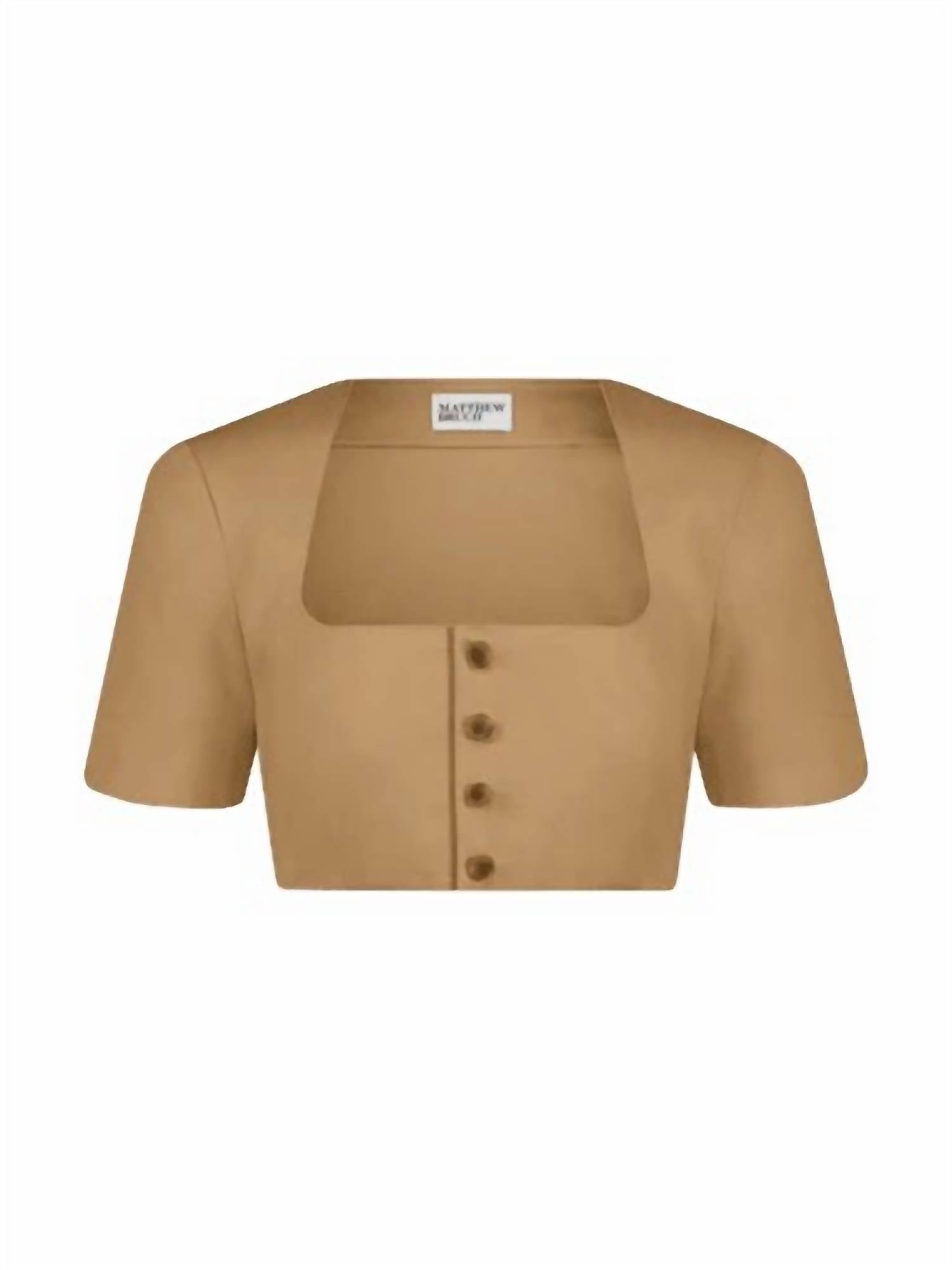 Matthew Bruch - Apron Crop Top