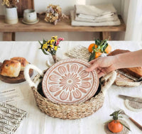 Korissa - Handmade Bread Warmer & Wicker Basket