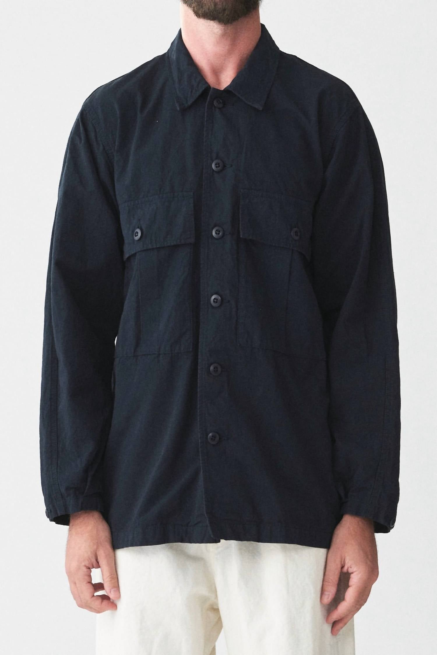 Sage De Cret - Men's High Density Cotton Hemp Work Shirt
