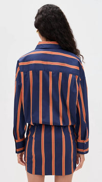 Staud - Cynthia Long Sleeve Mini Dress
