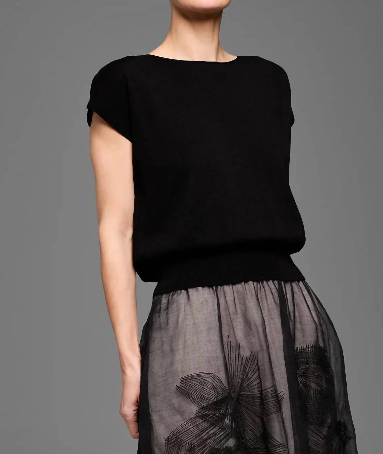 Nic + Zoe - Perfect Pairing Short Sleeve Sweater
