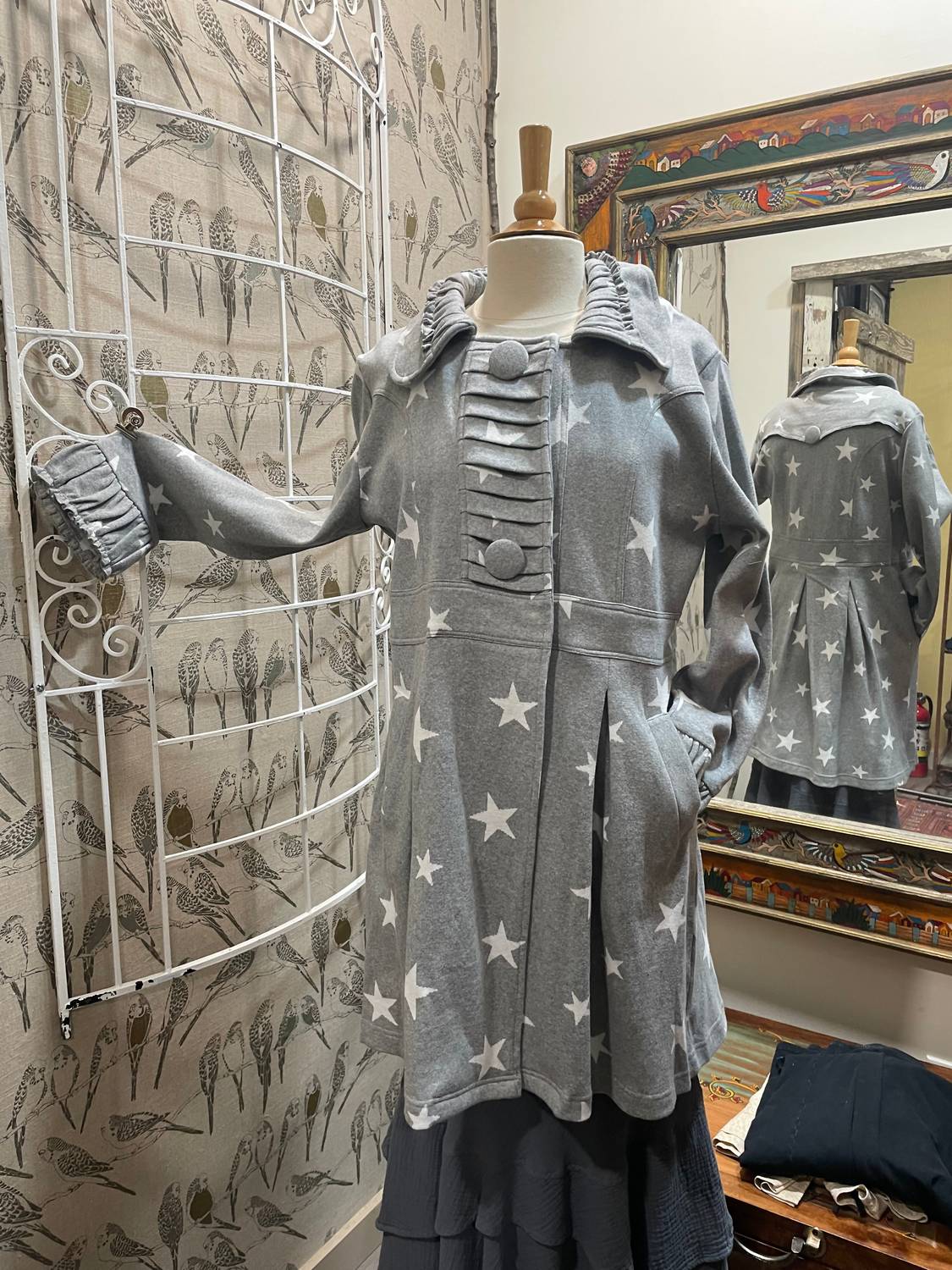 Paperlace Women's Star Jacket in gray - women's jacket