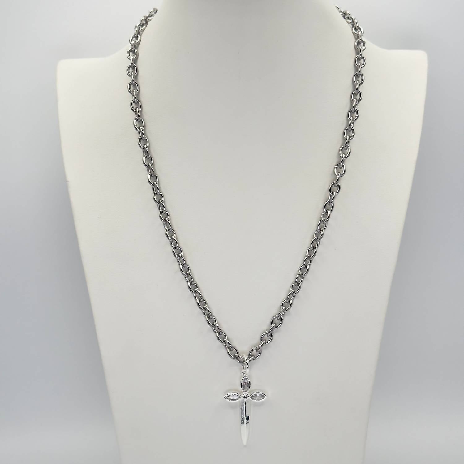 Jagged Halo Jewelry - Women's Karma Dagger Necklace