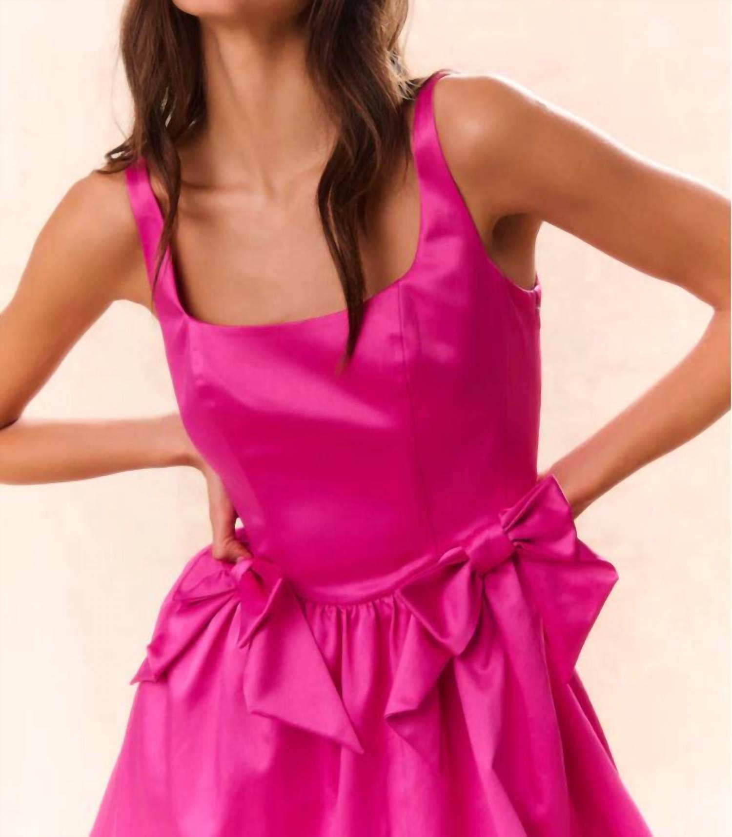 Loveshackfancy - Bayer Satin Mini Dress