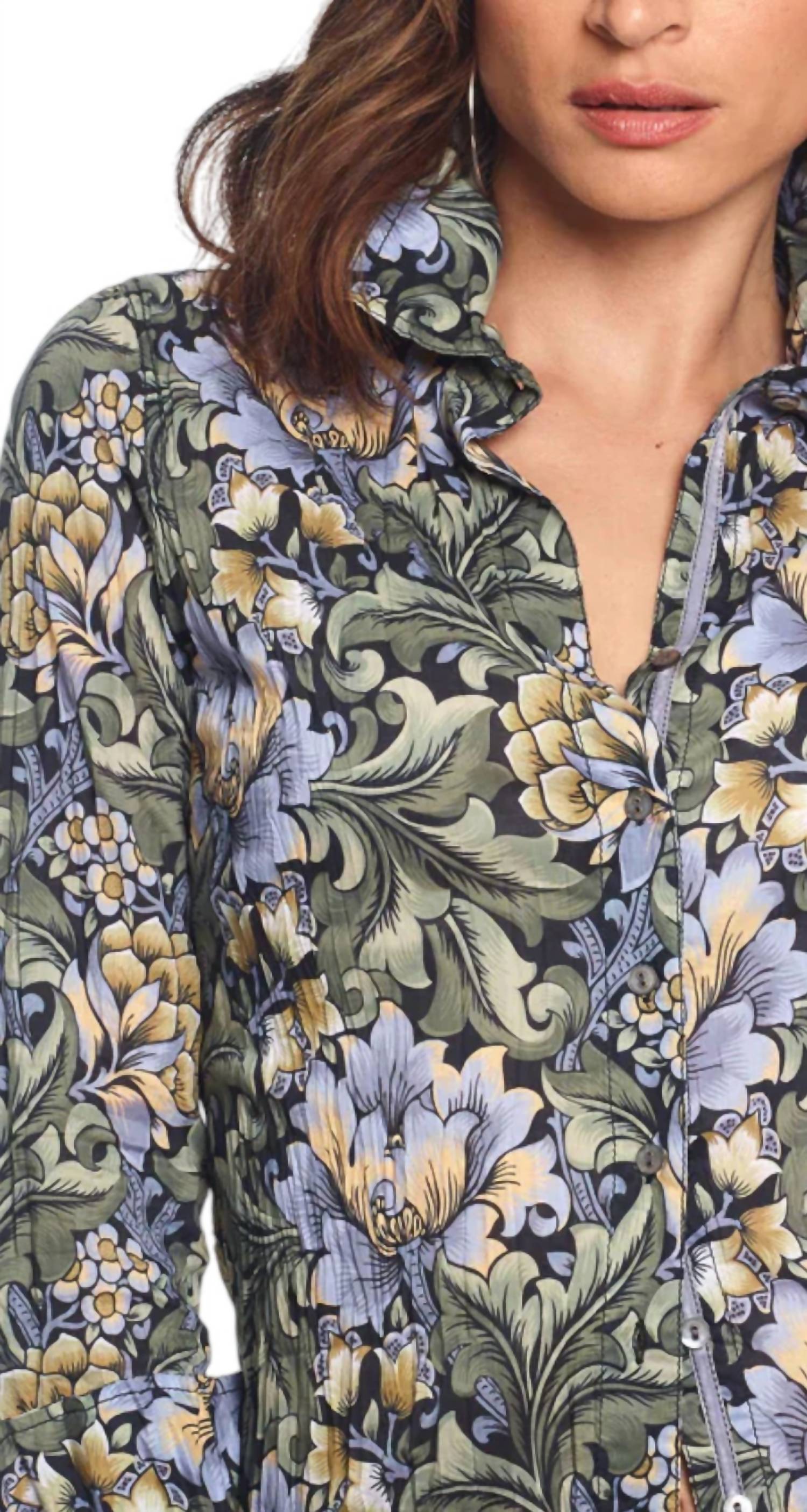 Cino - Tikal Button Up Blouse