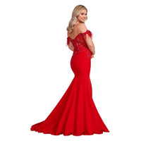 Ellie Wilde - Sweetheart Off-Shoulder Prom Dress