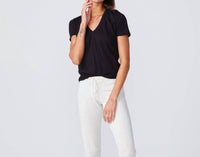 Monrow - Relaxed V-neck Tee