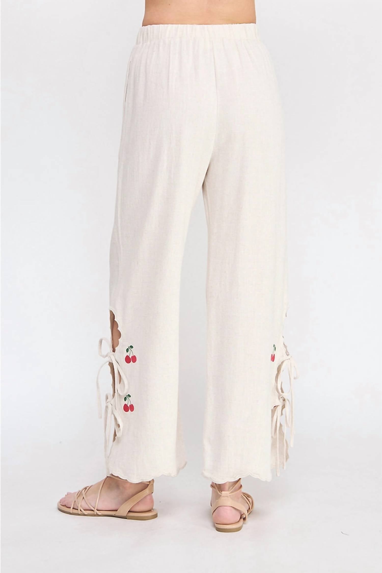 Allie Rose - Cherry Pants