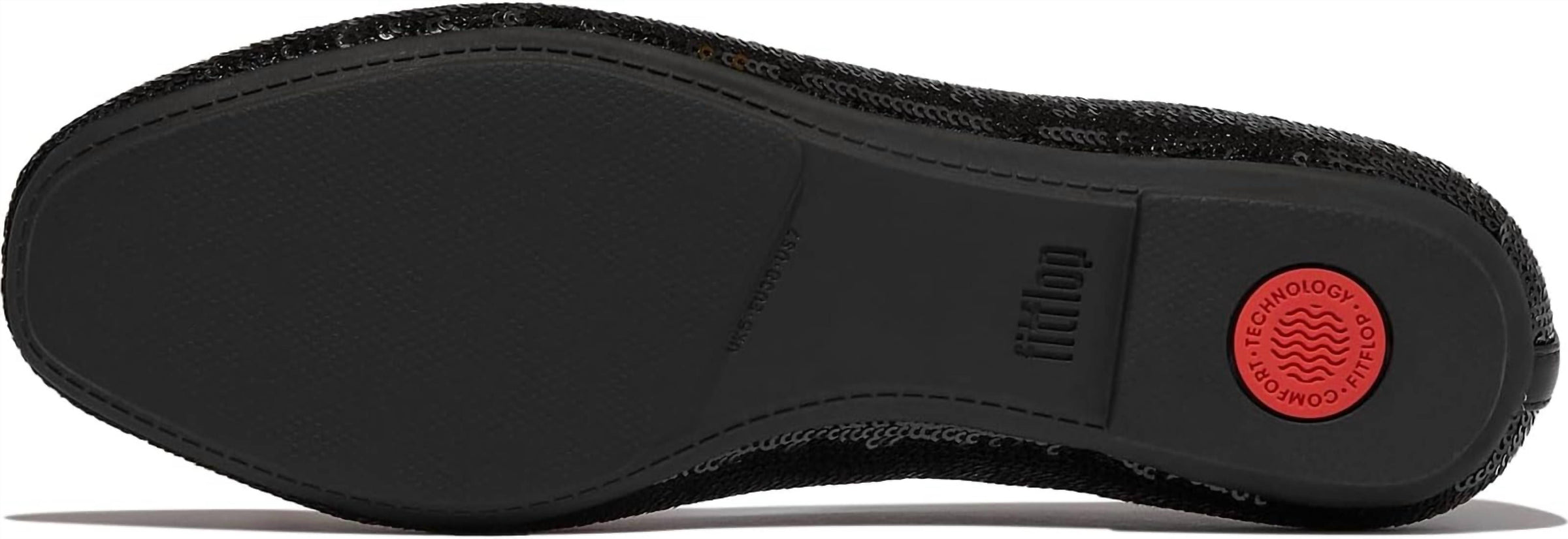 Fitflop - Women's Delicato Bow Sequin Ballet Flats