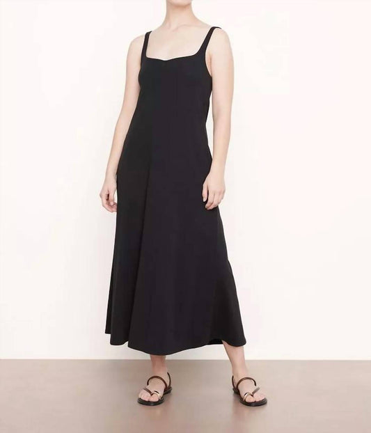 Vince - Sleeveless Trapeze Midi Dress