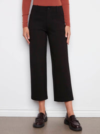 Charlie B - Wide Leg PDR Pants With Pockets