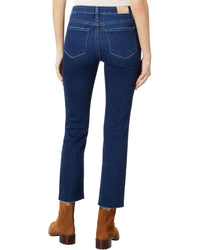 Paige - Cindy Raw Hem Straight Leg Jeans
