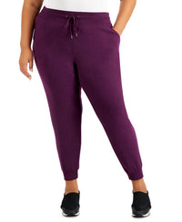 Ideology - Drawstring Knit Joggers - Plus