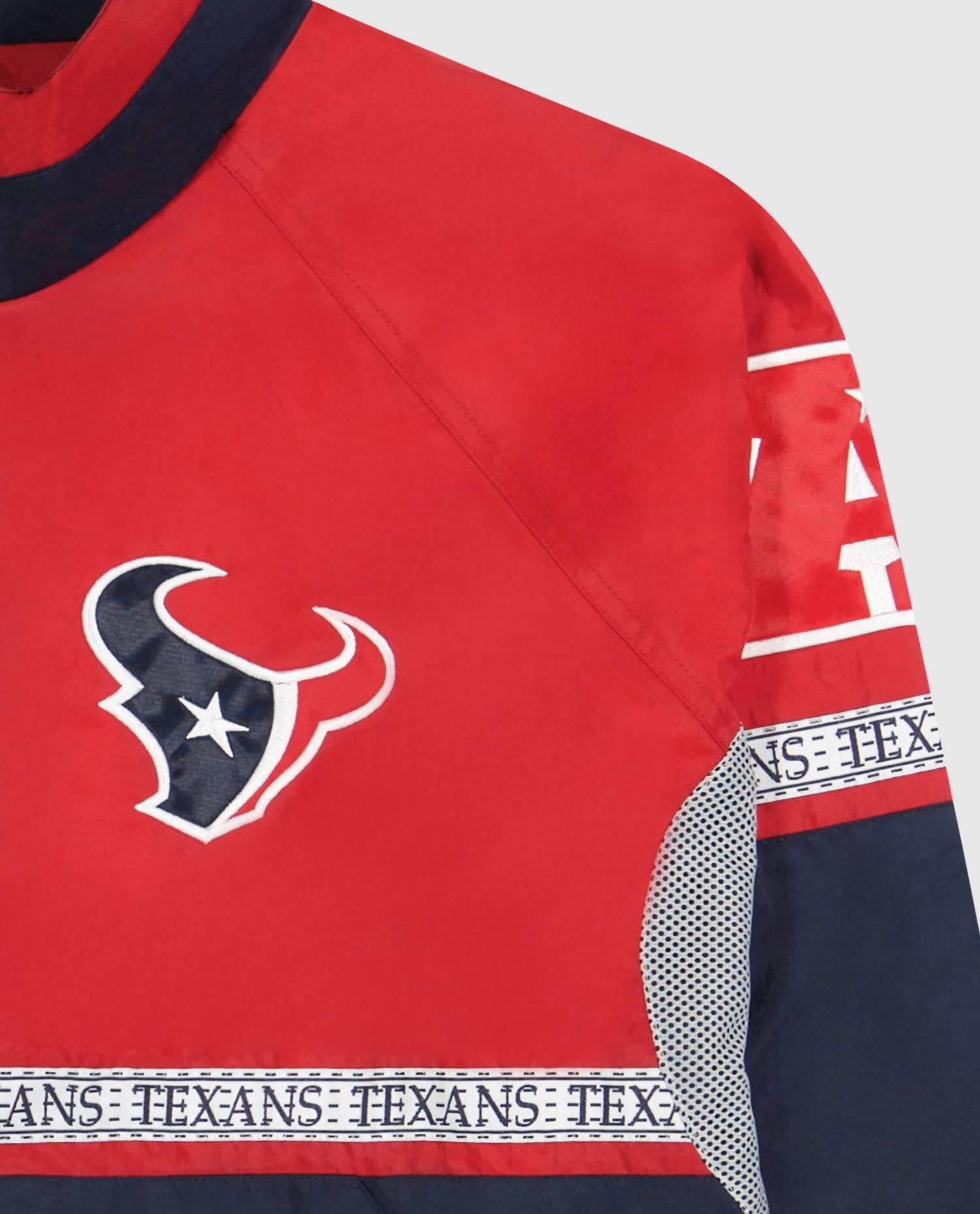 Starter - Men's Houston Texans Full-zip Academy Ii Jacket