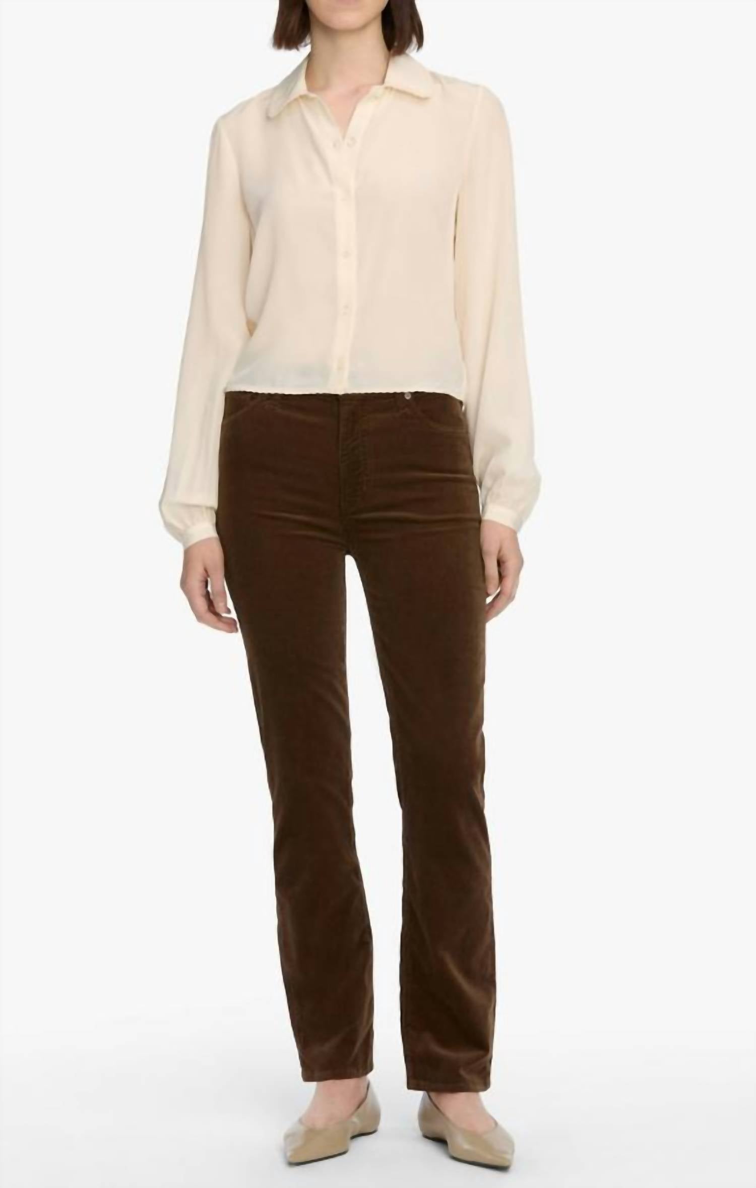 Frame - Le Sleek Straight Corduroy Pant