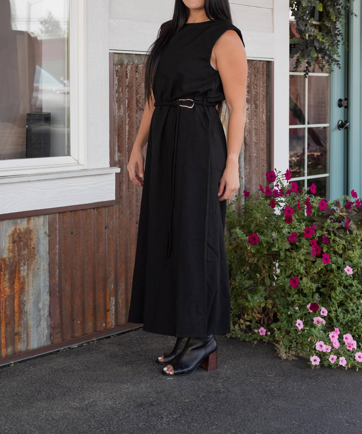 Entro - TARYN DRESS WITH BELT