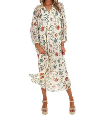 Entro - Handpicked Floral Midi Dress