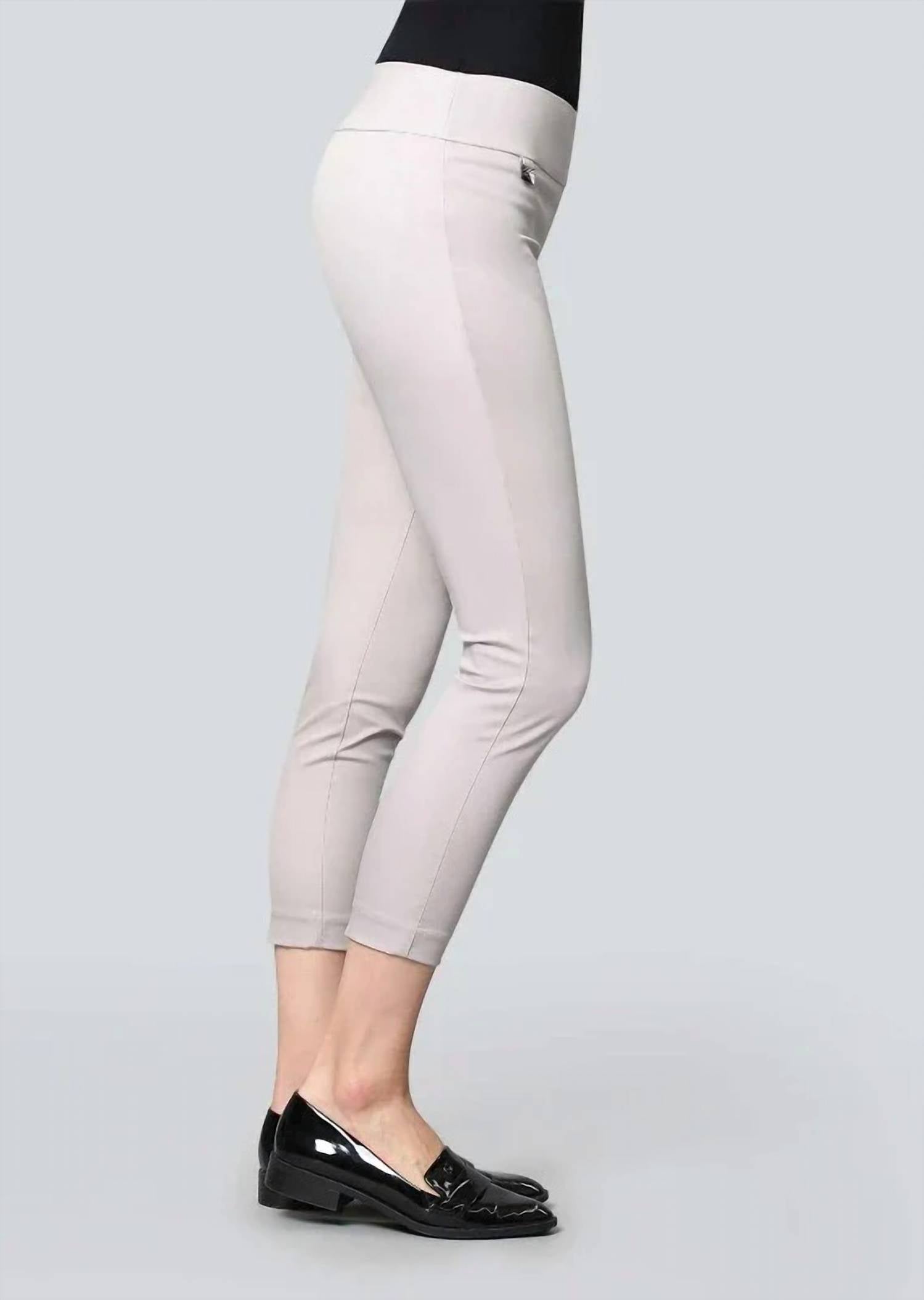 Lisette - Juniper Fabric Ankle Pants