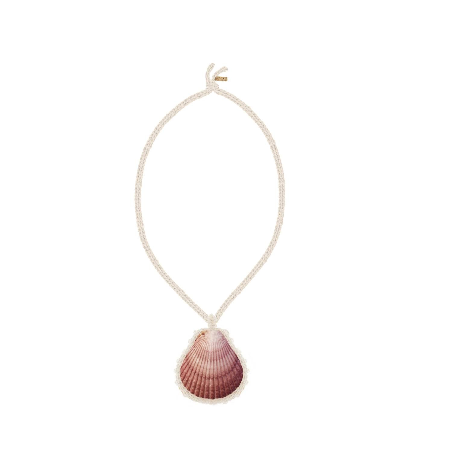 Adriana Pappas - Women's Crocheted Scallop Necklace