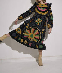 Asha - Suzani Maxi Dress