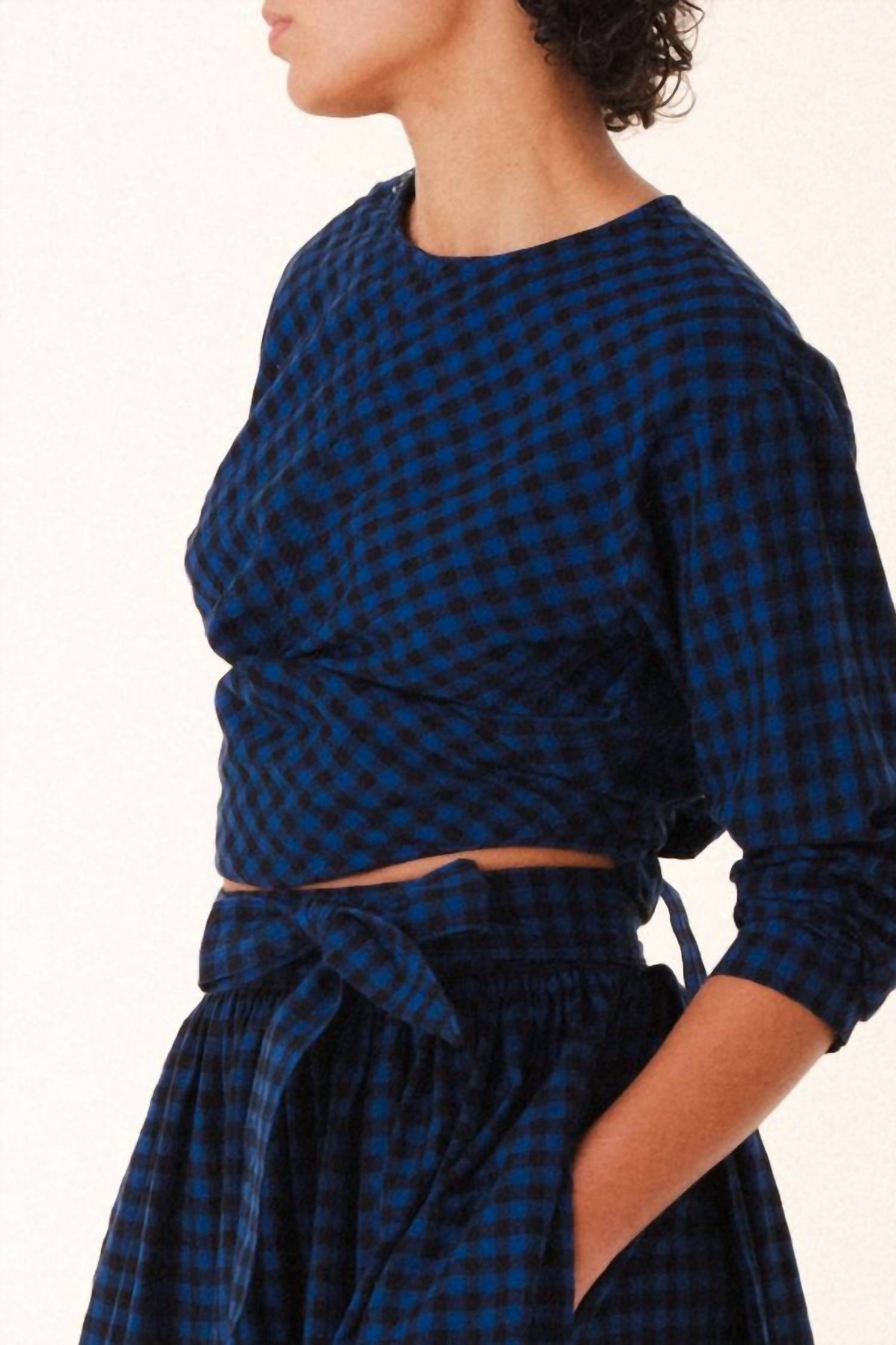 Prairie Underground - Twisted Long Sleeve Blouse