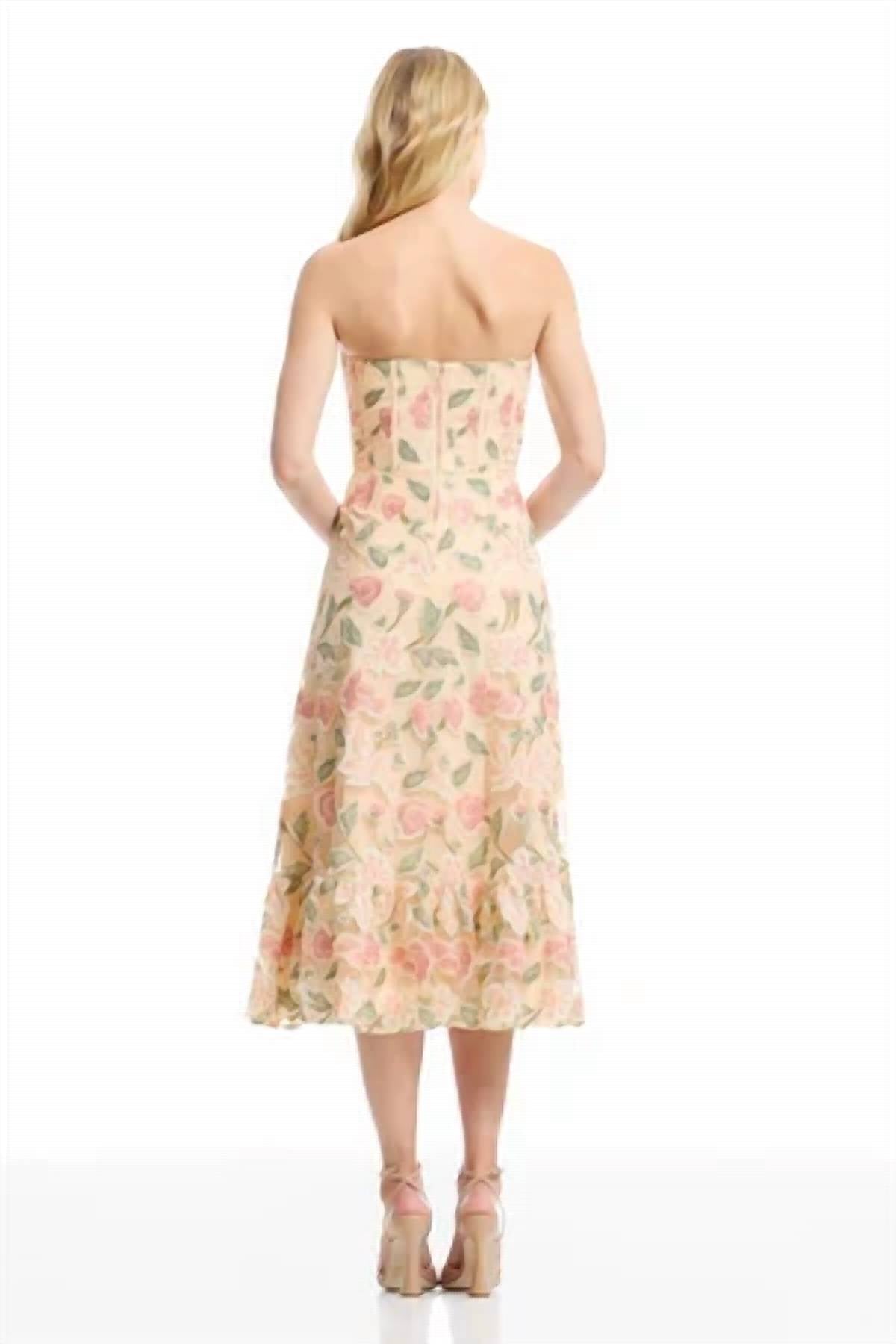 Dress The Population - Carina Strapless Dress