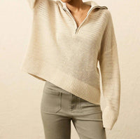 Faherty - Women’s Miramar Linen Quarter Zip Top